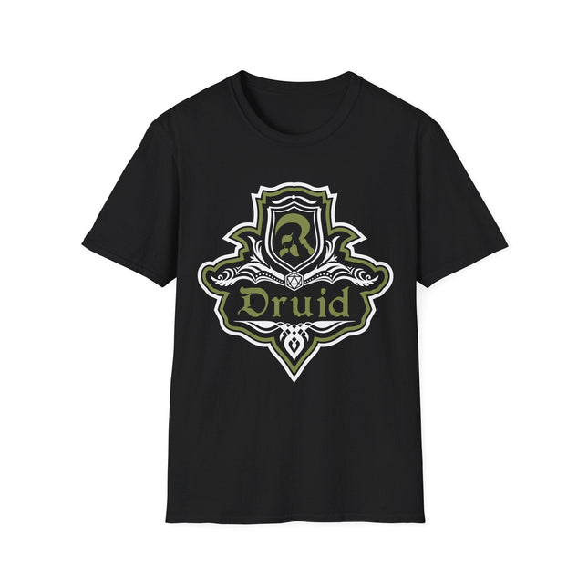 D&D Druid Class Fancy Emblem T-Shirt