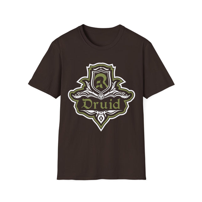 D&D Druid Class Fancy Emblem T-Shirt