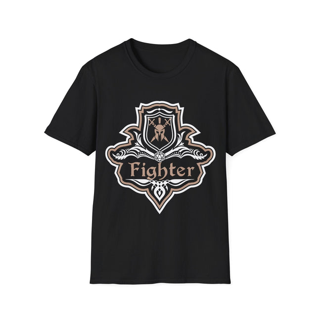 D&D Fighter Class Fancy Emblem T-Shirt