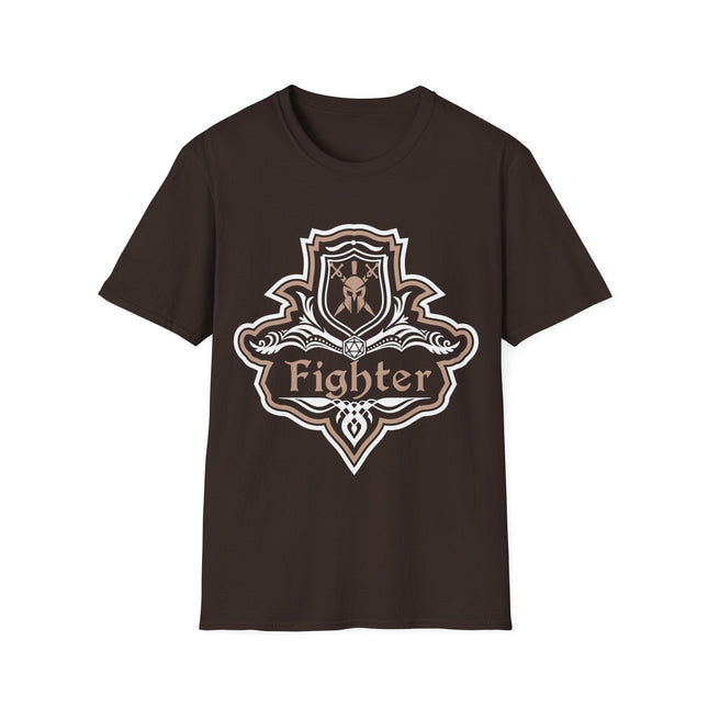 D&D Fighter Class Fancy Emblem T-Shirt