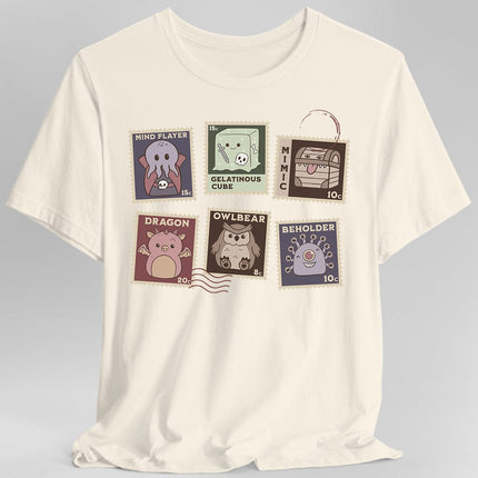 D&D Monster Stamp T-Shirt