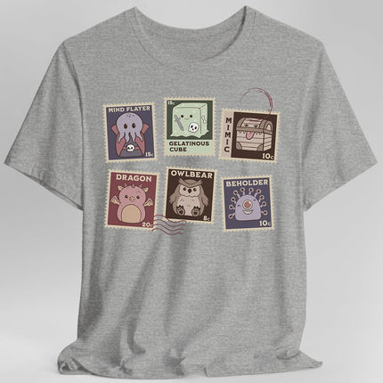 D&D Monster Stamp T-Shirt
