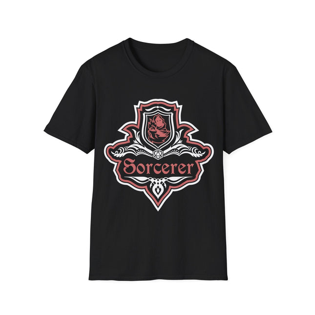 D&D Sorcerer Class Fancy Emblem T-Shirt