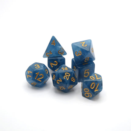 Diffused Dreams - 7 Piece DnD Dice Set | Acrylic RPG Gaming Dice