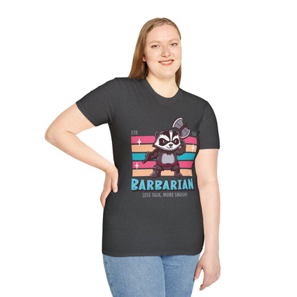 DnD Barbarian Shirt - D&D Kawaii Class T-shirt