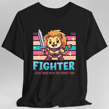 DnD Fighter Shirt - D&D Kawaii Class T-shirt