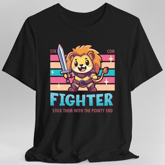 DnD Fighter Shirt - D&D Kawaii Class T-shirt