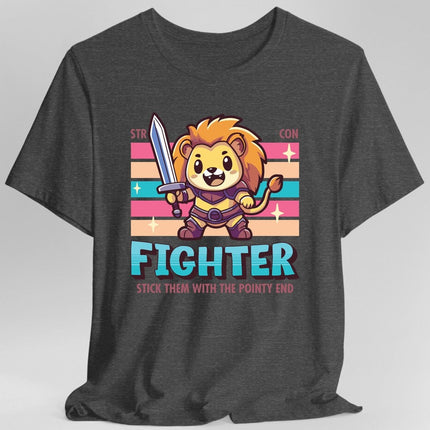 DnD Fighter Shirt - D&D Kawaii Class T-shirt