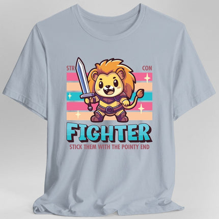 DnD Fighter Shirt - D&D Kawaii Class T-shirt