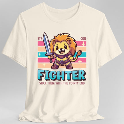 DnD Fighter Shirt - D&D Kawaii Class T-shirt