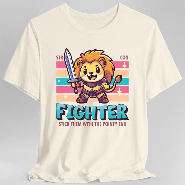 DnD Fighter Shirt - D&D Kawaii Class T-shirt
