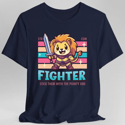 DnD Fighter Shirt - D&D Kawaii Class T-shirt