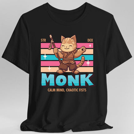 DnD Monk Shirt - D&D Kawaii Class T-shirt