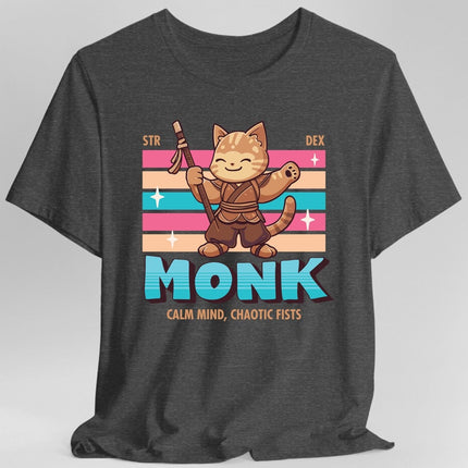 DnD Monk Shirt - D&D Kawaii Class T-shirt