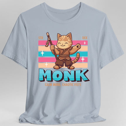 DnD Monk Shirt - D&D Kawaii Class T-shirt
