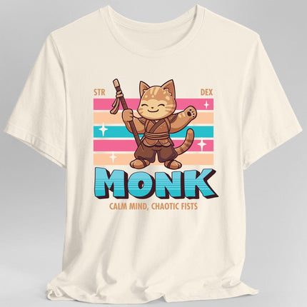 DnD Monk Shirt - D&D Kawaii Class T-shirt