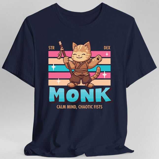 DnD Monk Shirt - D&D Kawaii Class T-shirt