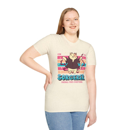DnD Sorcerer Shirt - D&D Kawaii Class T-shirt