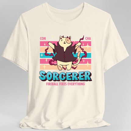 DnD Sorcerer Shirt - D&D Kawaii Class T-shirt