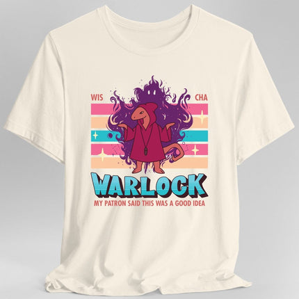 DnD Warlock Shirt - D&D Kawaii Class T-shirt