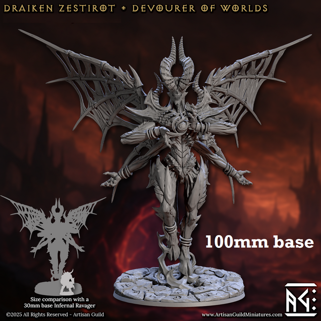 Draiken Zestirot, Devourer of Wolrds (Epic Demon Boss)