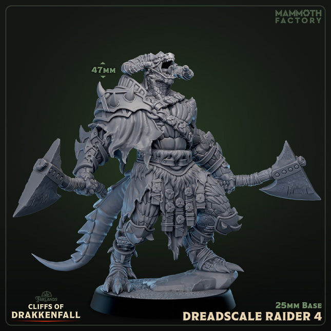 Dreadscale Raider: Sculpt 4 (Male Dragonborn Barbarian)
