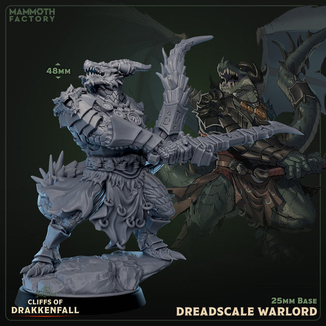 Dreadscale Warlord (Male Dragonborn Warlord)