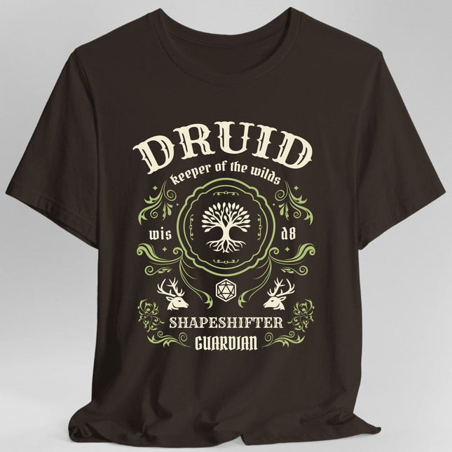 Druid Class Vintage Label T-Shirt