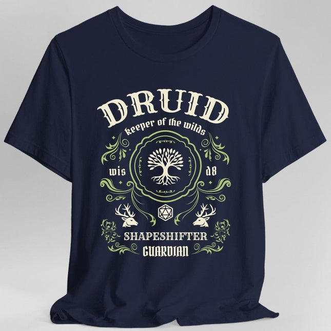 Druid Class Vintage Label T-Shirt