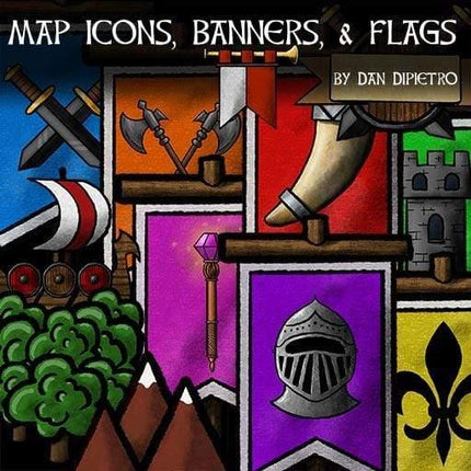 Map Icons, Banners, And Flags