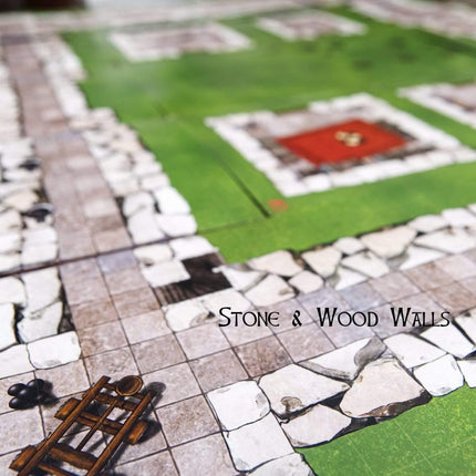 Modular Fortification Castle Tiles