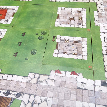 Modular Fortification Castle Tiles