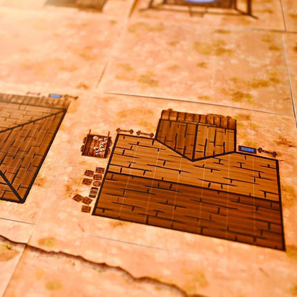 Modular Western Desert And Mine Tiles