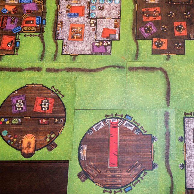 Town And City Building Tiles