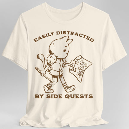 Easily Distracted by Side Quests T-Shirt