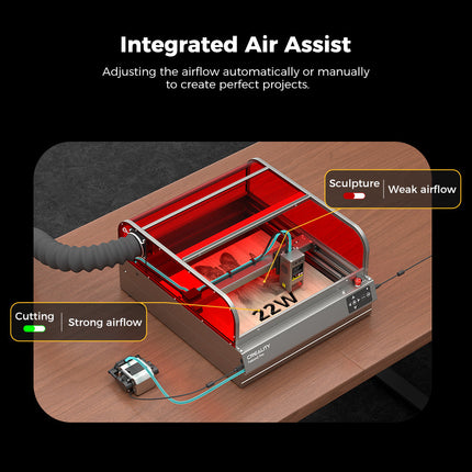 Falcon2 Pro Enclosed Laser Engraver & Cutter