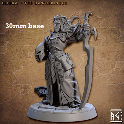 Eliora, the Dawnbringer (Female High Elf Paladin)