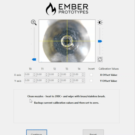 Ember Prototypes Camera-Assisted Calibration Tool