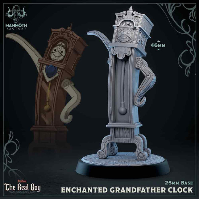 Enchanted Grandfather Clock