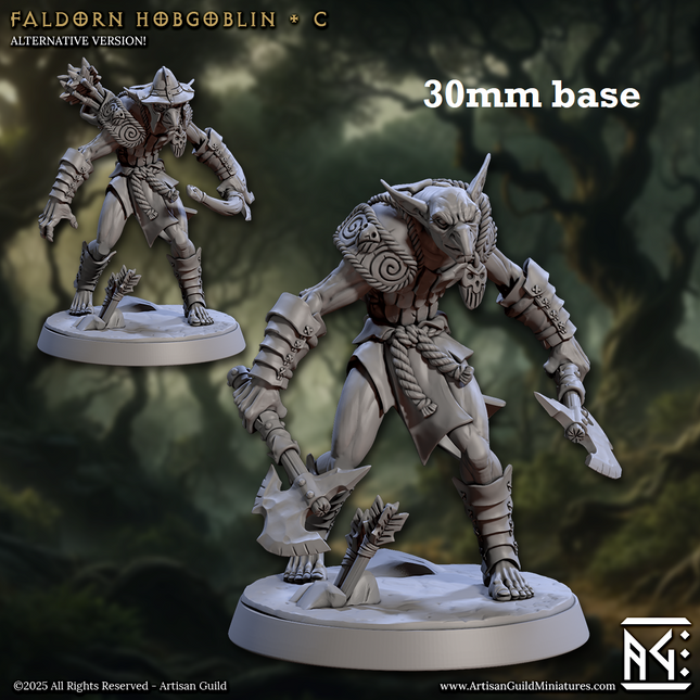 Faldorn Hobgoblin: Sculpt C (Male Hobgoblin Soldier)