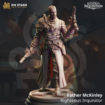 Father McKinley, Righteous Inquisitor (Male Human Gunslinger)