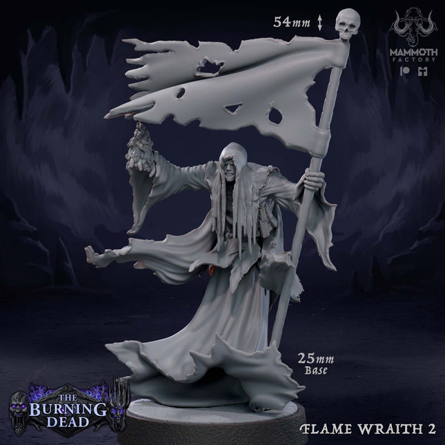 Flame Wraith: Sculpt 2 (Bannerman)
