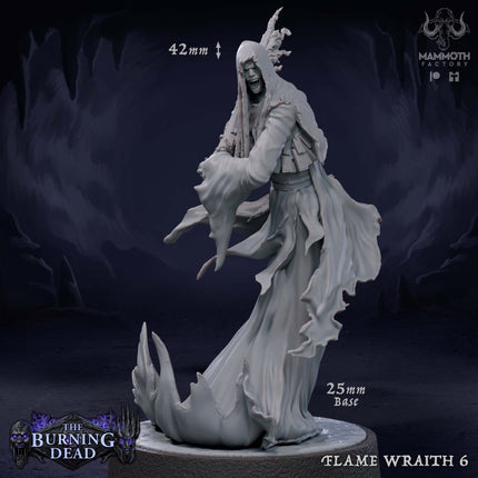 Flame Wraith: Sculpt 6
