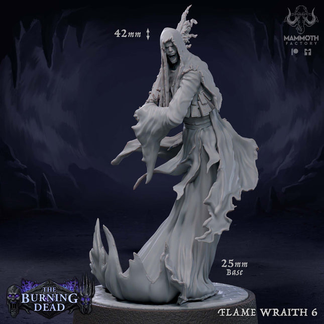 Flame Wraith: Sculpt 6