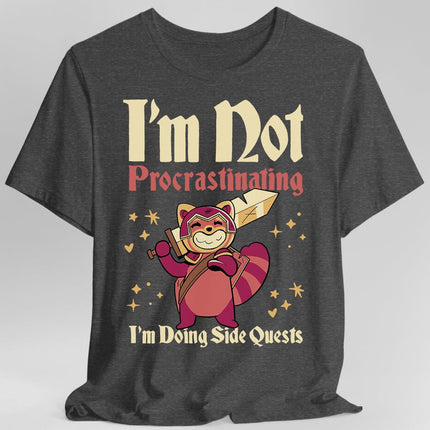 Funny DND Shirt - I'm Not Procrastinating I'm Doing Side Quests