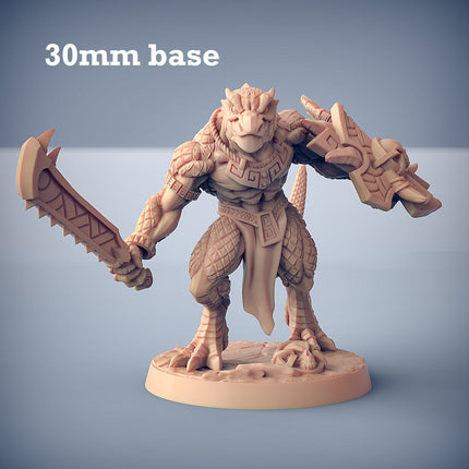 Goldmaw Lizard: Sculpt A (Male Lizardfolk Warrior)