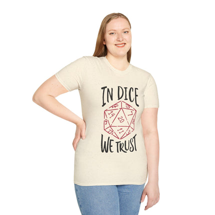 In Dice We Trust DnD T-Shirt