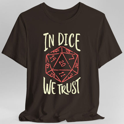 In Dice We Trust DnD T-Shirt