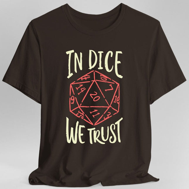 In Dice We Trust DnD T-Shirt