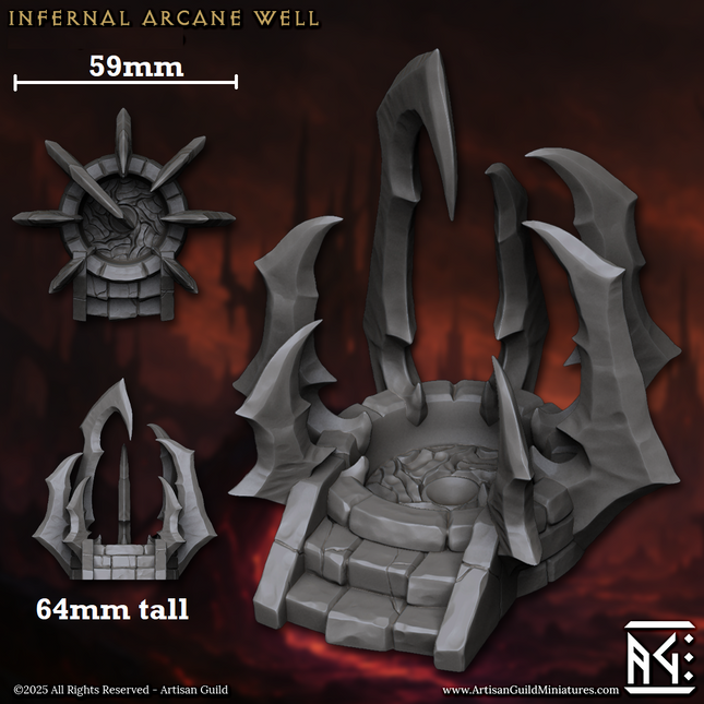 Infernal Arcane Well (Terrain)